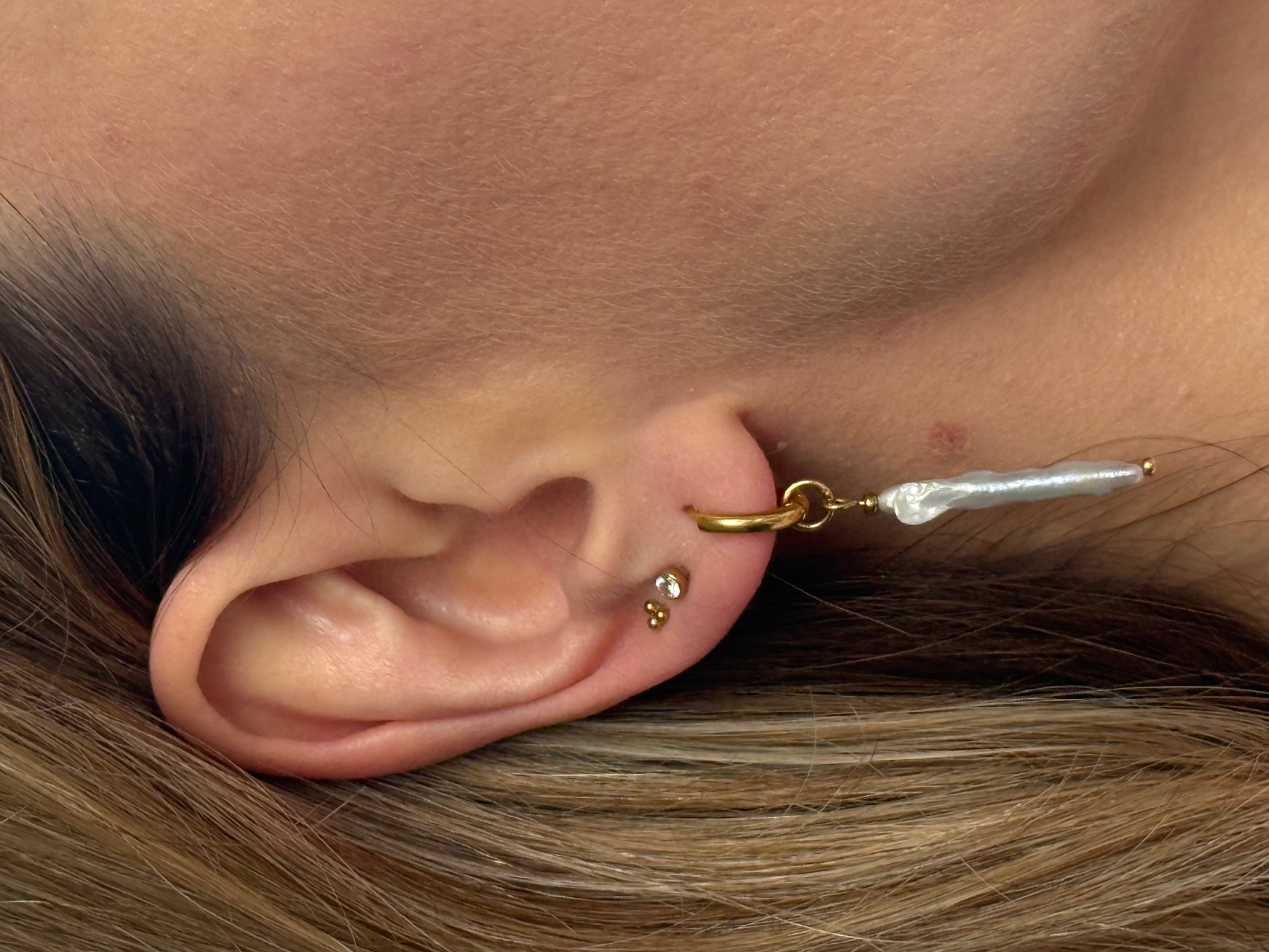 Kolczyki Vogue perła