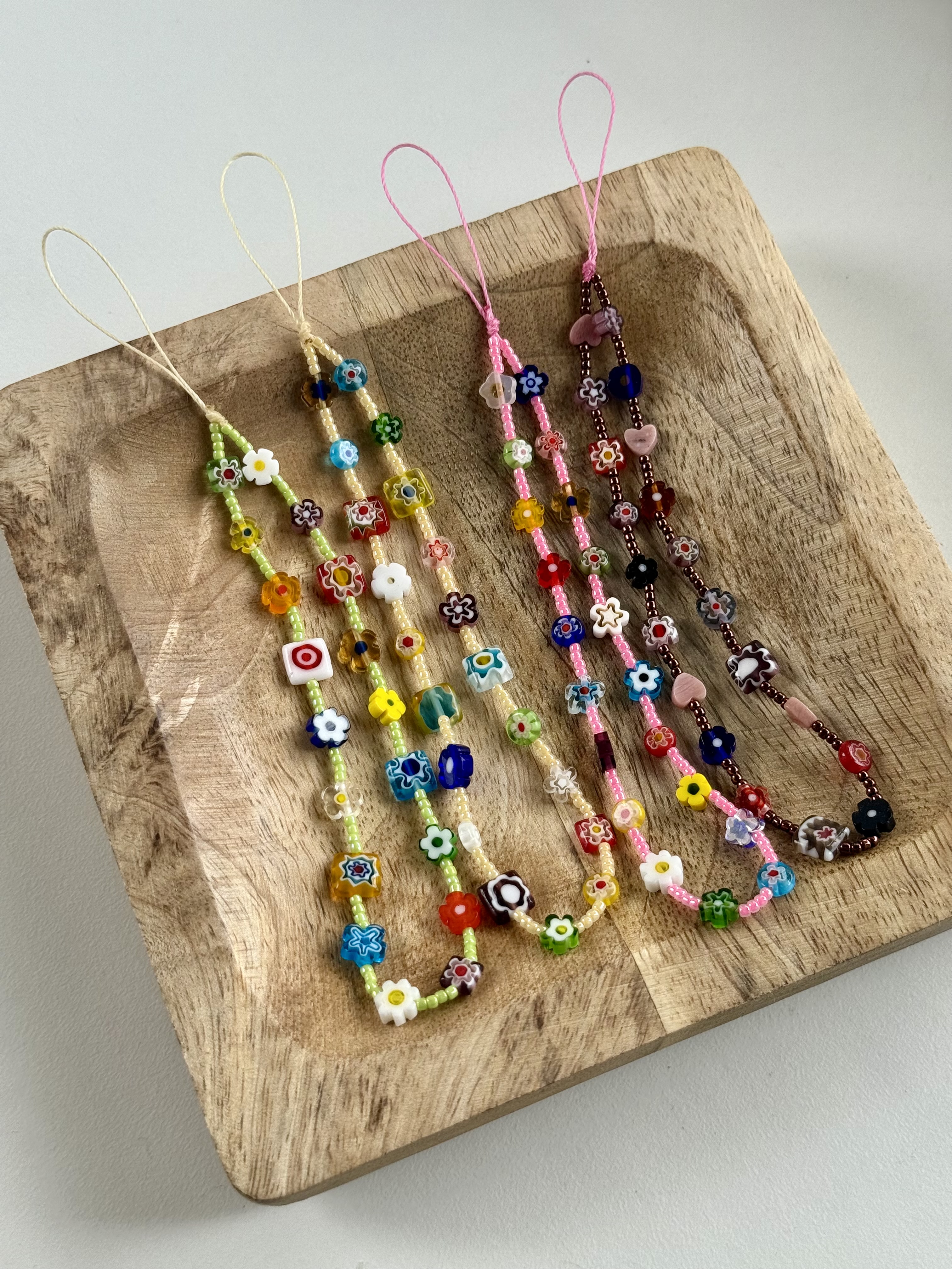 Zawieszka kwiaty różowa