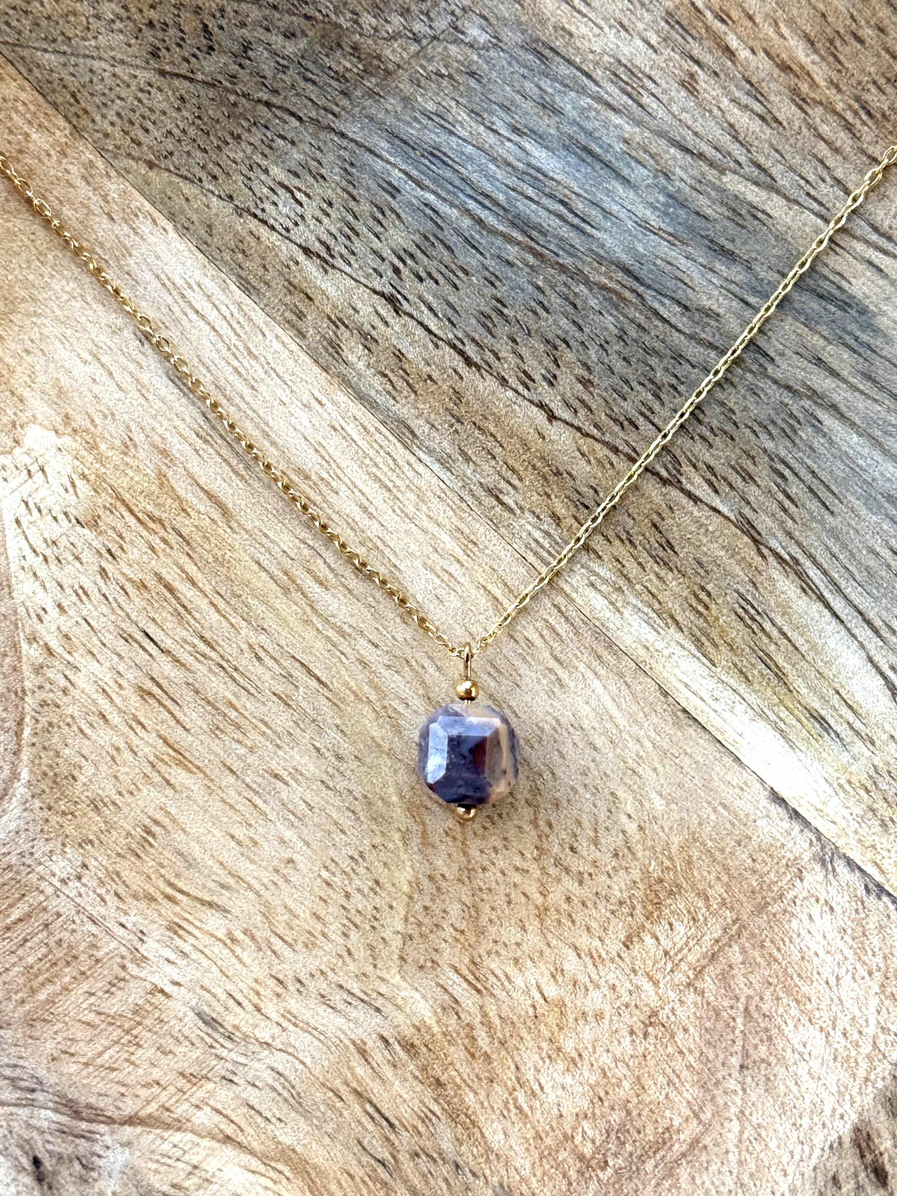 Łańcuszek Jaspis Oceaniczny