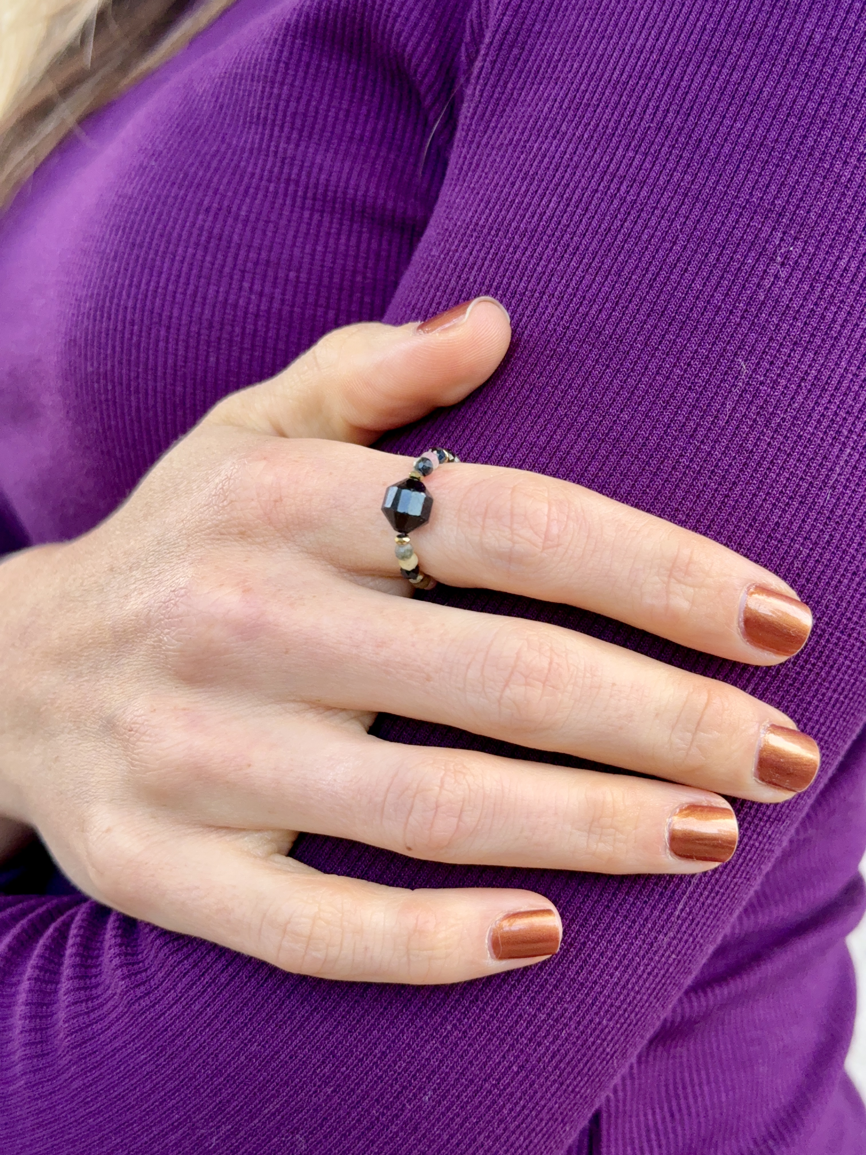 Pierścionek Turmalin